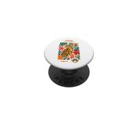 Aventura de Vida Silvestre Tropical para niños Jungle Explorer Jaguar PopSockets PopGrip Adhesivo