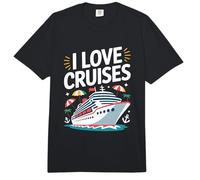 Aventura en Barco Divertido I Love Cruises Comfort Colors Adult Heavyweight T-Shirt