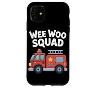 Aventura en camión de Bomberos de Wee Woo Squad Carcasa para iPhone 11