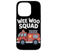 Aventura en camión de Bomberos de Wee Woo Squad Carcasa para iPhone 14 Pro