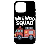 Aventura en camión de Bomberos de Wee Woo Squad Carcasa para iPhone 16 Pro