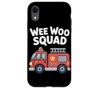 Aventura en camión de Bomberos de Wee Woo Squad Carcasa para iPhone XR