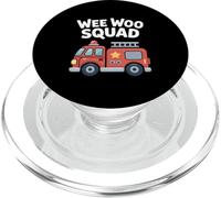 Aventura en camión de Bomberos de Wee Woo Squad PopSockets PopGrip para MagSafe