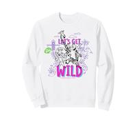 Aventura en el zoológico Let's Get Wild de Madagascar Sudadera