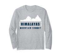 Aventura en la Cumbre de la montaña del Himalaya para exploradores Manga Larga