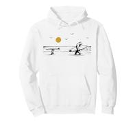 Aventura en la Playa con un Oso Surfista y un Papá Sudadera con Capucha