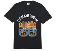 Aventura escénica en Bicicleta I Love Amsterdam Comfort Colors Adult Heavyweight T-Shirt