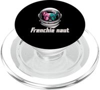 Aventura espacial Frenchie Naut PopSockets PopGrip para MagSafe