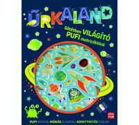 Aventura Espacial - Libro de actividades con pegatinas hinchables que brillan en la oscuridad - en húngaro