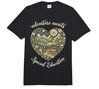 Aventura Espera Educación Especial Maestro Montaña Pais Comfort Colors Adult Heavyweight T-Shirt
