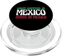 Aventura Mexicana Lo Que Pasa en México se Queda en México PopSockets PopGrip para MagSafe