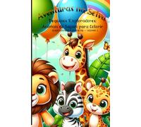 Aventura na Selva: Um livrinho de colorir cheio de bichinhos fofos e diversão selvagem! (Lembrancinha para festa, livro de Colorir)