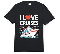 Aventura náutica en el mar I Love Cruises Comfort Colors Adult Heavyweight T-Shirt