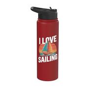 Aventura náutica I Love Sunset Stainless Steel Insulated Water Bottle