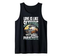 Aventura Paracaidismo Paracaídas Montaña Camiseta sin Mangas