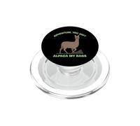 ¿Aventura Que Dices? Alpaca My Bags! Llama Amantes de la Alpaca PopSockets PopGrip para MagSafe