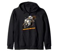 Aventura Rebel Rider de Freedom Motion Sudadera con Capucha