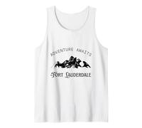 Aventura te Espera Viajes de Vacaciones Fort Lauderdale Camiseta sin Mangas