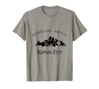 Aventura te Espera Viajes de Vacaciones Kansas City Camiseta