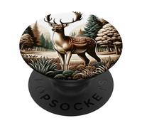 Aventura - The Forest Majesty PopSockets PopGrip Adhesivo