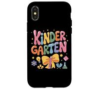 Aventuras de jardín de infantes Arco Lápiz Flores Carcasa para iPhone X/XS