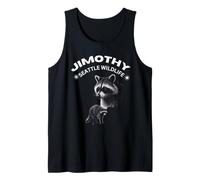 Aventuras de Vida Silvestre de Jimothy Raccoon en Seattle Camiseta sin Mangas