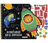 Aventuras en el espacio (Pegatinas con números)