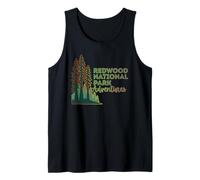 Aventuras en el Parque Nacional Redwood Explorador de Camiseta sin Mangas