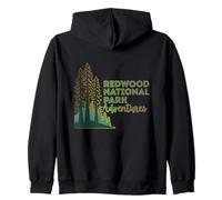 Aventuras en el Parque Nacional Redwood Explorador de Sudadera con Capucha