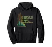 Aventuras en el Parque Nacional Redwood Explorador de Sudadera con Capucha