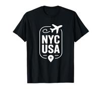 Aventurero New York City Travel USA Viaje Camiseta