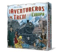 Juego de mesa asmodee ¡aventureros al tren! europa pegi 8