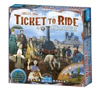 Days of Wonder | ¡Aventureros al Tren! Francia y Viejo Oeste | Expansión Doble | Juego de Mesa | A Partir de 8 Años | De 2 a 5 Jugadores | 30-60 Minutos por Partida | Multilenguaje (Incluye Español)