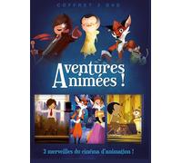 Aventures animéeés ! : Nocturna, la nuit magique + Houdini + Le roman de Renart [Francia] [DVD]