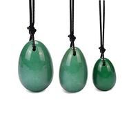 Aventurina natural Jade Yoni EggWomen Pelvic Floor Muscle Kegel Exercise,3eggs