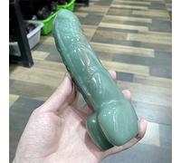 Aventurina Verde Natural De 18cm, Decoración Tallada En Cristal, Figurita Tallada, Regalo De Cuarzo, 1 Uds.,aventurina Verde