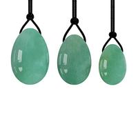 Aventurina Verde Yoni Egg Kege Ball 100% Natural Jade Eggs Mujeres Kegel Ejercitador Perforado Y Sin Perforar Femenino,Huevo Perforado Sin Caja