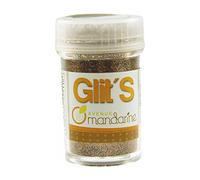 Avenue Mandarine 42511MD - Un flacon de paillettes Glit's 14 g Chocolat