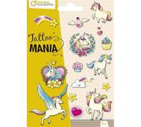 Avenue Mandarine CC052C - Bolsa Tattoo' Mania con 1 hoja de tatoos de 12,8 x 9 cm, cornes