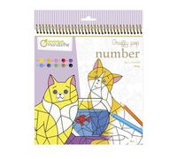 Avenue Mandarine - Cuaderno para colorear GY156C, gatos