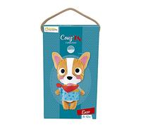 Clairefontaine ES Avenue Mandarine Little Couz'IN - Bulldog de fieltro para coser, KC117C, Azul