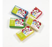 AVENUE MANDARINE SO0880005K01C - Lot de 5 pains de 350 g de PATE A MODELER - SuperSofty - À partir de 2 ans - Couleurs assorties de BASE