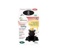 AVENUE MANDARINE SO0880100100C - Une Boite de 100 g de PATE A MODELER - SuperSofty - À partir de 2 ans - NOIR