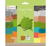 Avenue Mandarine Zoo de papel para Origami, multicolor