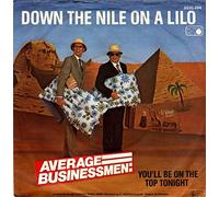 AVERAGE BUSINESSMEN - Down the Nile on a Lilo/You´ll be on the top tonight (7" Vinyl Single)(1982)(Metronome 0030.494)