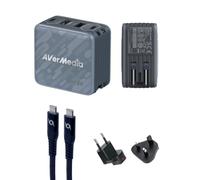 AVerMedia Elite Go GC313Pro - Tarjeta de Captura USB-C, HDMI 4K60, Grabación 1080p60, Dock Portátil para Nintendo Switch 2, Hub GAN 100 W