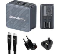 AVerMedia Elite Go GC313Pro - Tarjeta de Captura USB-C, HDMI 4K60, Grabación 1080p60, Dock Portátil para Nintendo Switch 2, Hub GAN 100 W