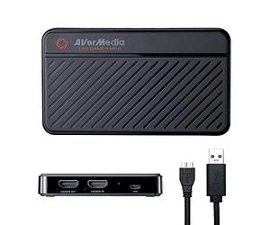 AVerMedia GC311 Live Gamer Mini - Capturadora USB 1080p60, paso Full HD, Plug & Play, streaming Switch, PS4, Xbox, OBS, YouTube, Mac, Win11