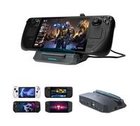 AVerMedia GC515 X’TRA GO - Dock Steam Deck con captura 4K30, salida HDMI 4K60, carga USB-C 65W, hub USB, grabación sin PC, Switch, ROG Ally, iPad, iPhone, Mac, Win