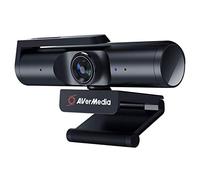 AVerMedia Live Streamer CAM 513 - Cámara web 4K de gran angular con cubierta para cámara web, micrófono incorporado, Plug & Play para iluminación interior, juegos, transmisión, videollamadas